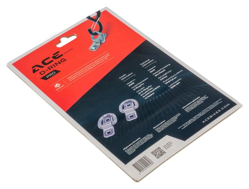 Crochet d'arrimage D-Ring Pro