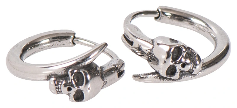 Ear Rings *Skull* Creolen