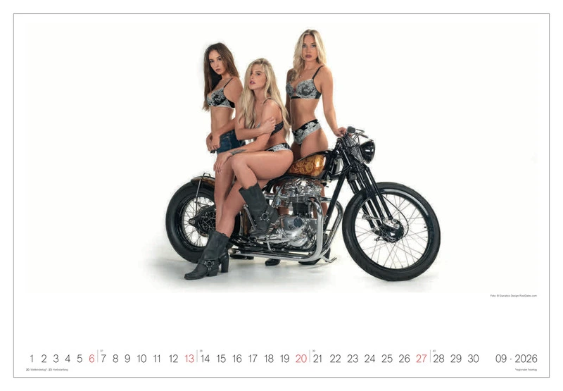 Bike&Girls Kalender 2026