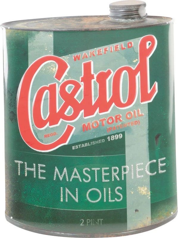 Plaque en métal Castrol Classic