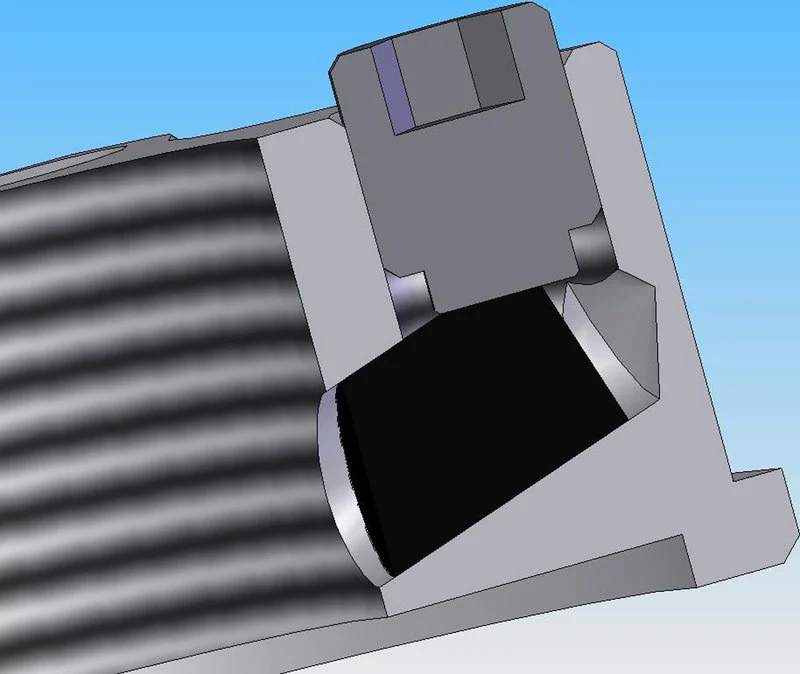 Titanium Nut ACM Safety Lock