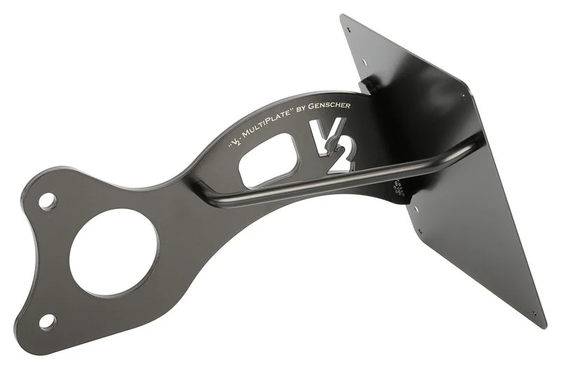 Genscher Seitlicher Kennzeichenhalter