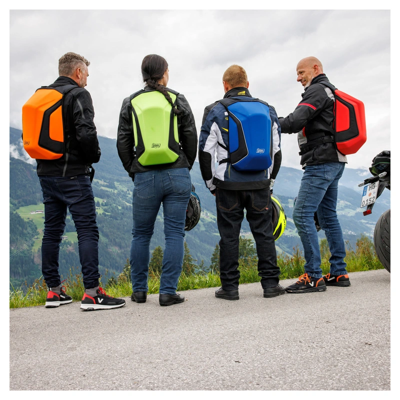 Hartschalenrucksack Grün