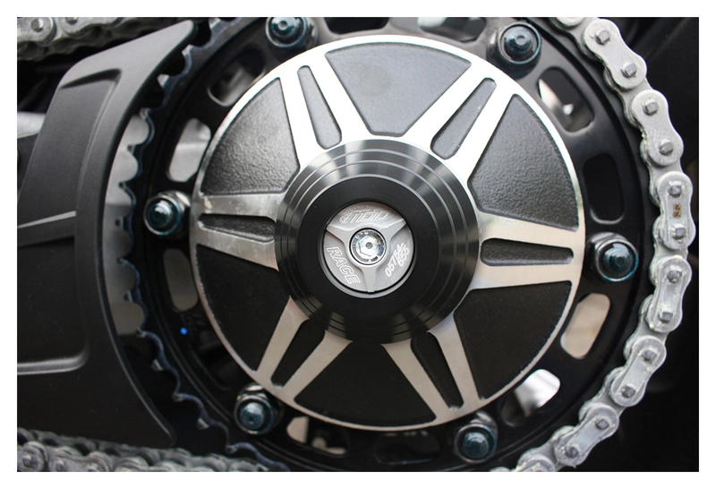 GSG axle protectors COLOURED REAR WHEEL
