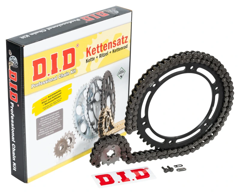 Kettensatz: Kette, Ritzel, Kettenrad