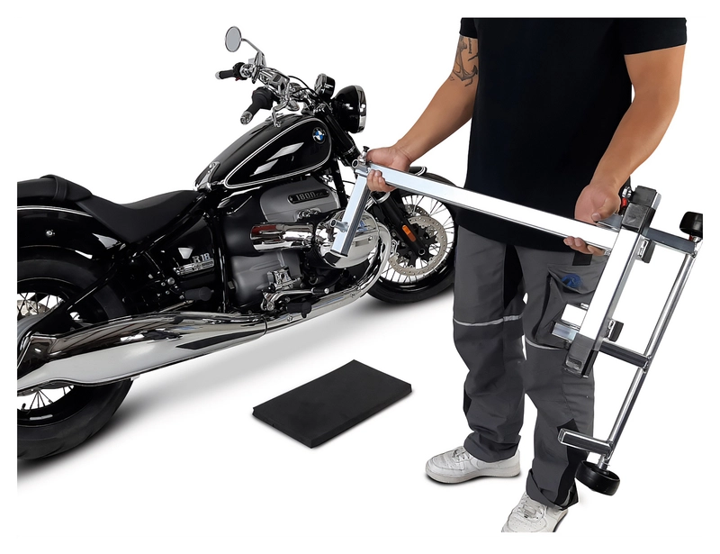 Rear assembly stand / manoeuvring set
