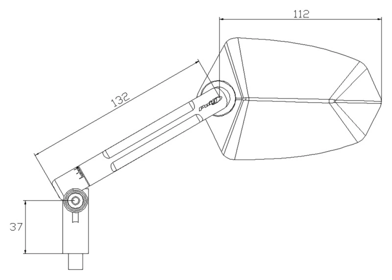 HANDLE MIRROR GT.1