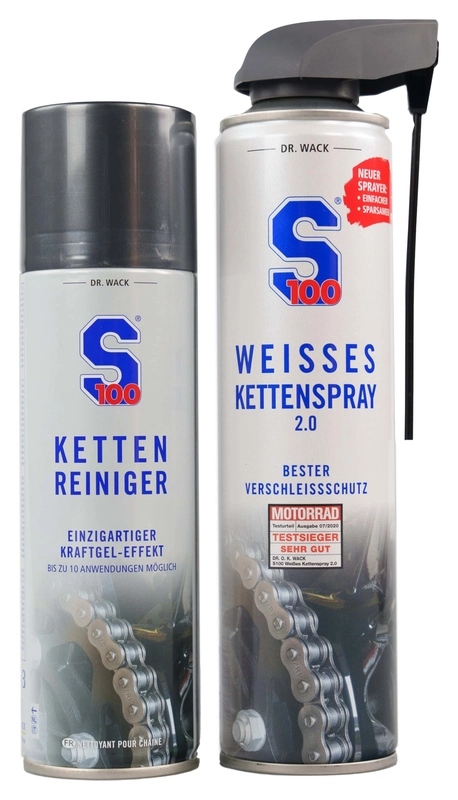 Set S100 weißes Kettenspray 2.0