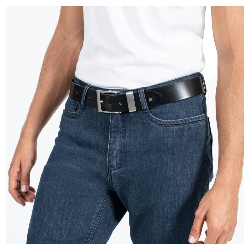 VXA-8 Leatherbelt, black