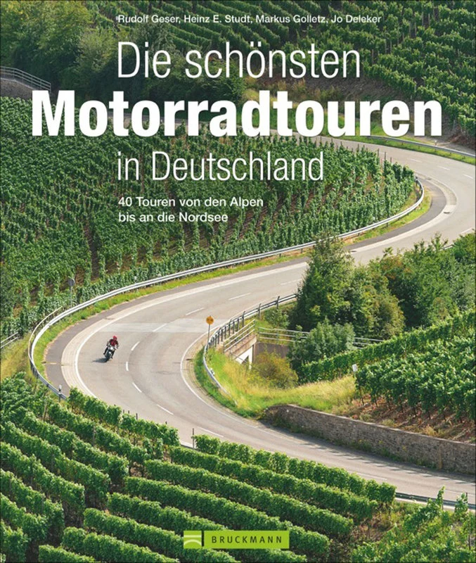 40 Motorradtouren in Deutschland