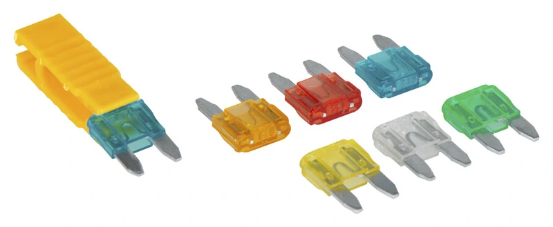 Mini flat fuse set 120 pieces