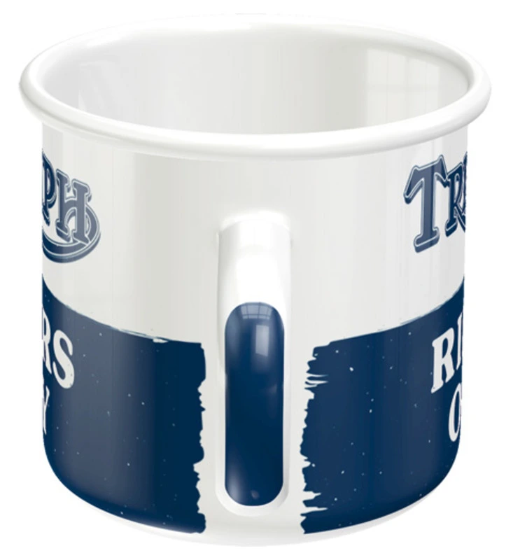 enamel mug Triumph Drivers Only