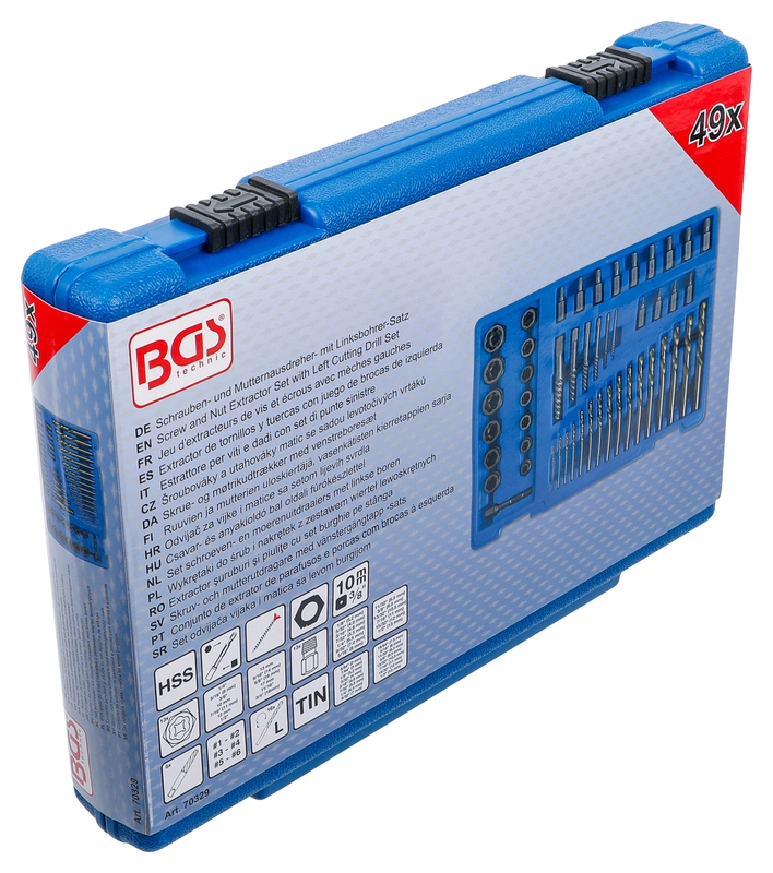 Kit d'extracteurs de vis & et d'écrous