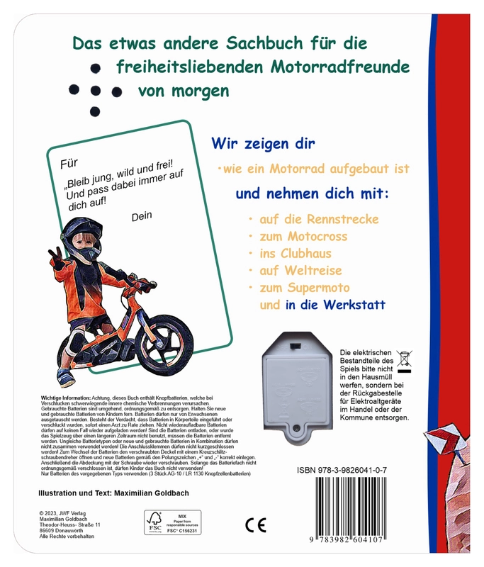 MIN FØRSTE MOTORCYKEL-BOG