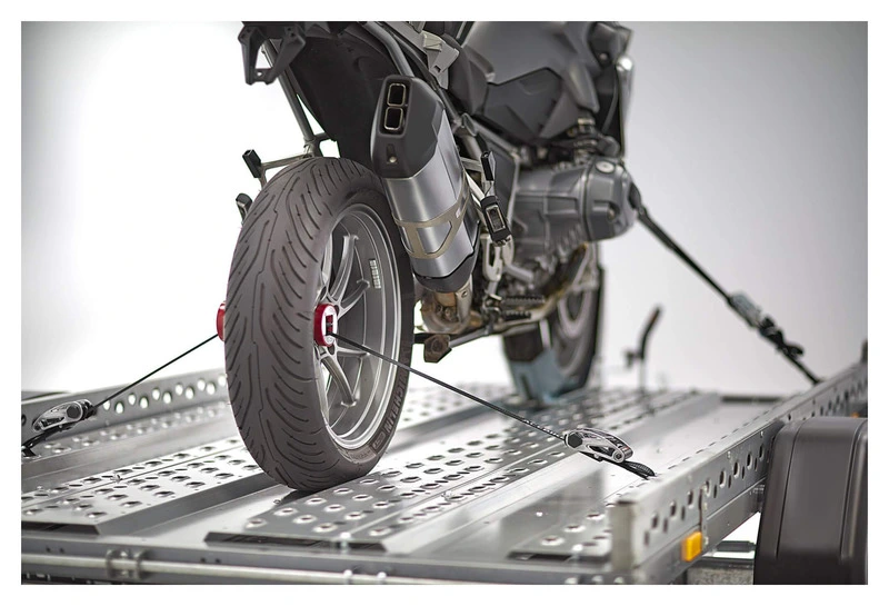 CapStrap tie-down system for BMW