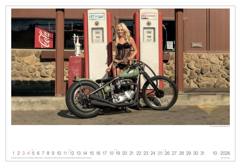 Bike&Girls Kalender 2026