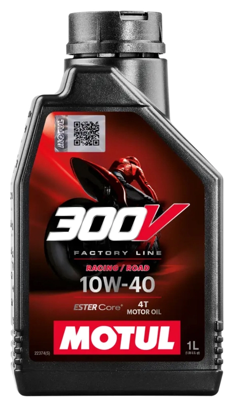 Motul 300V 4T Engine Oil SAE 10W-40, 1 Liter