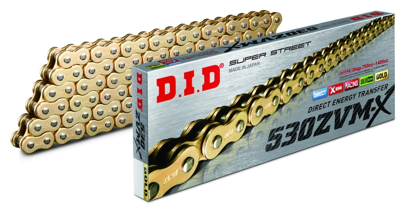 Drive chains ZVM-X gold and silver