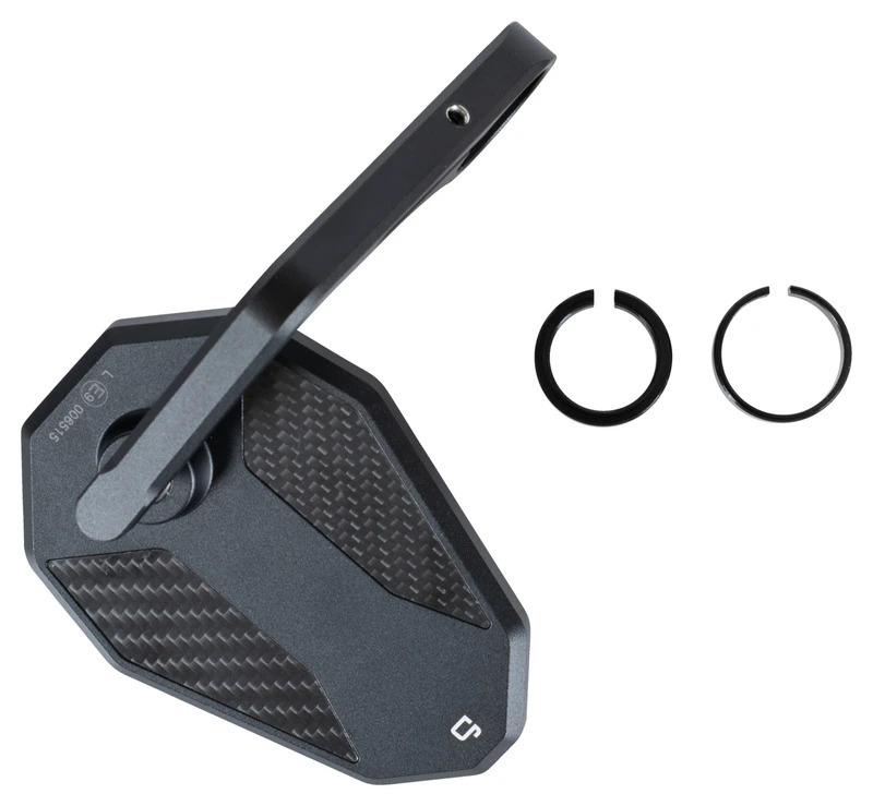 Bar end mirror Cisano Carbon