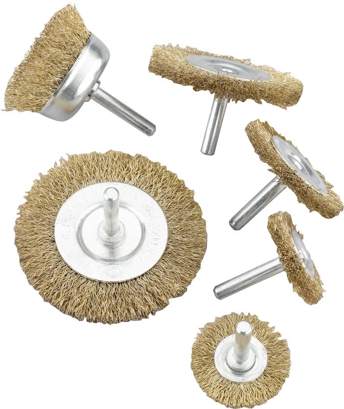 Lot de brosses métalliques