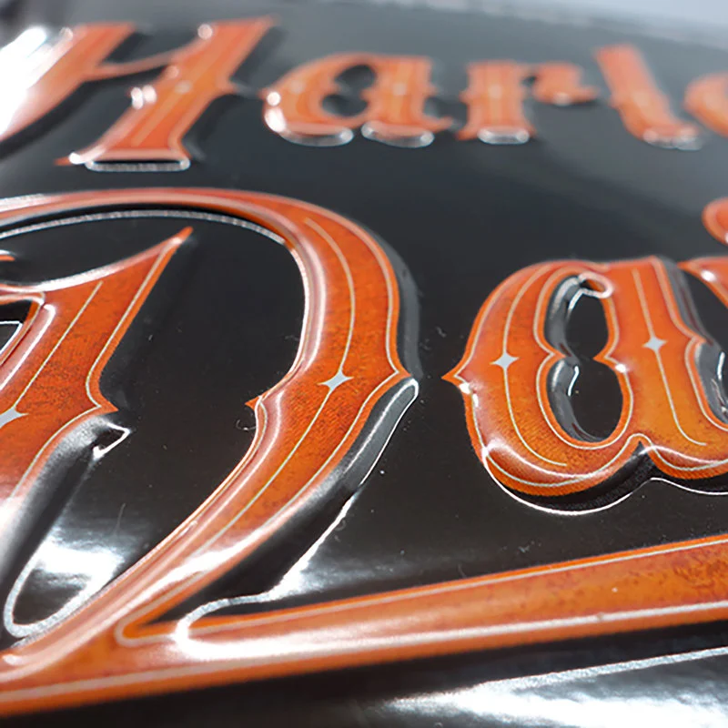 Retro Blechschild Harley Davidson
