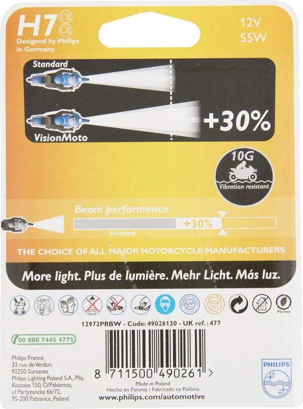 Vision Moto H7 +30%
