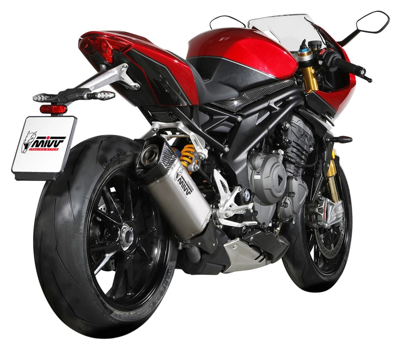 Sistema di scarico MIVV SR-1 con EG-BE