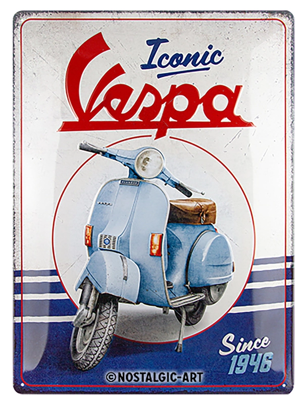 - Iconic Blechschild