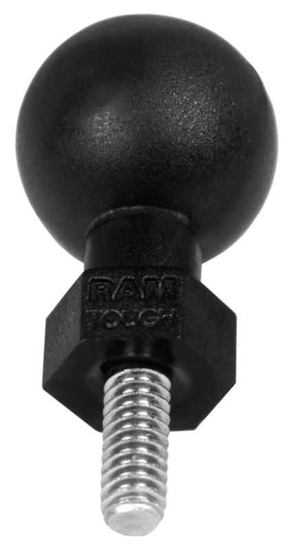 Tough-Ball+Varilla roscada M8-1,25x8 mm