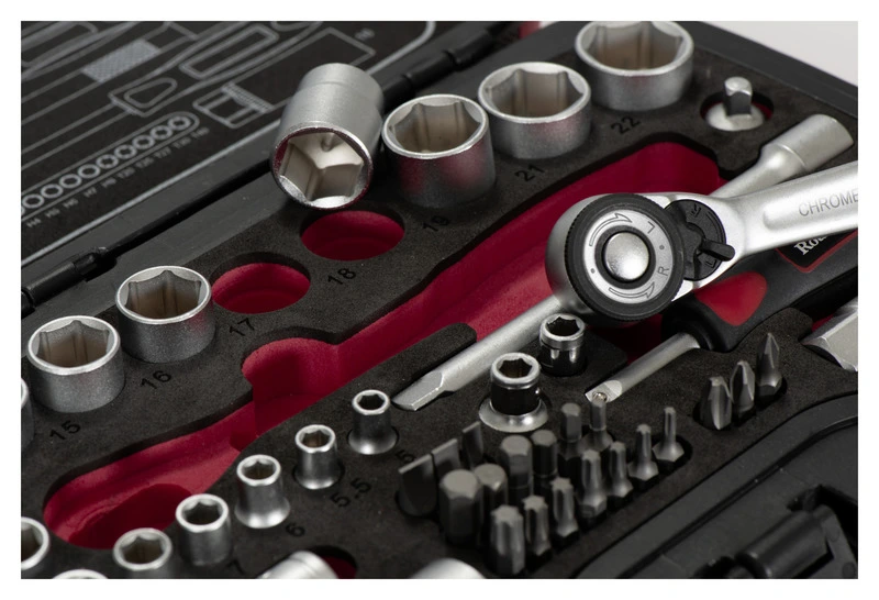 Socket Wrench Set, 45-Piece