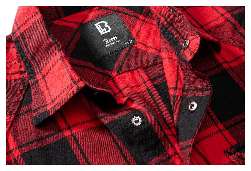 Koszulka bez rękawów Brandit Check Shirt