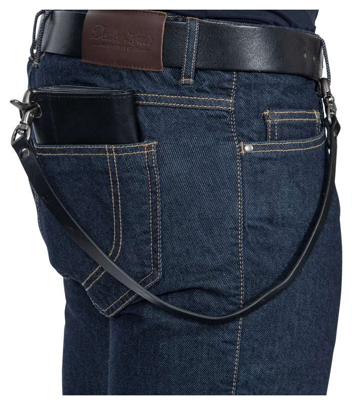 Lederkette für die Geldbörse, L: 58 cm
