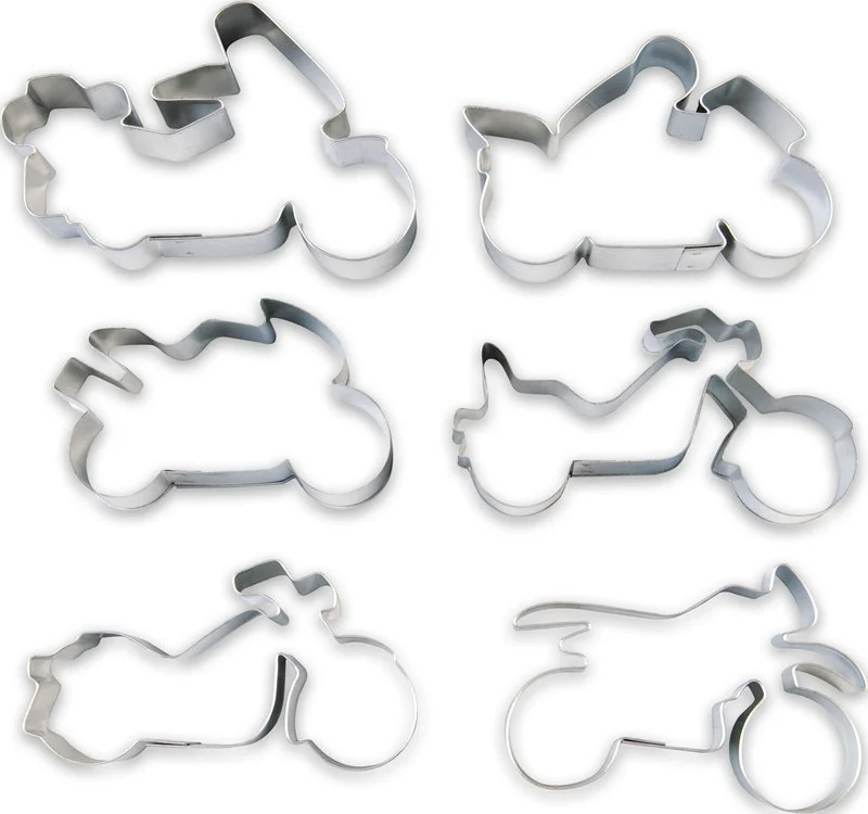 Moldes galletas motocicl. Louis, set 6