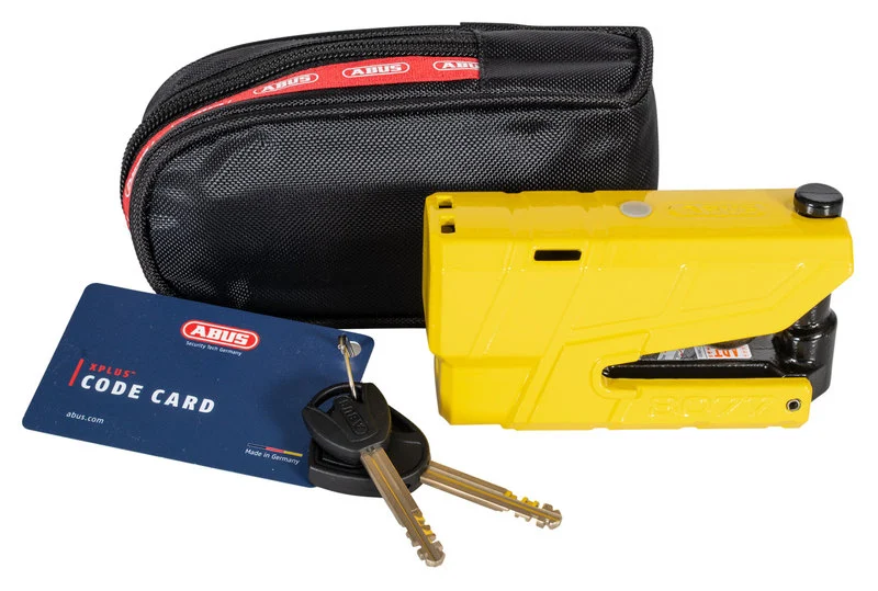 Abus ABUS ALARM LOCK DETECTO GRANIT X-PLUS 8077 YELLOW