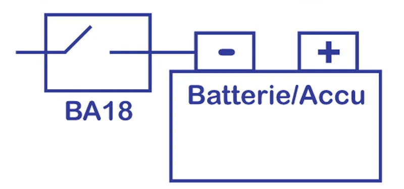 Battery master switch