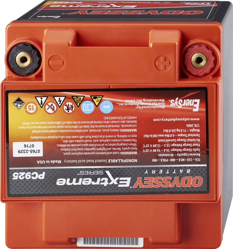 ODYSSEY Hawker Batteries