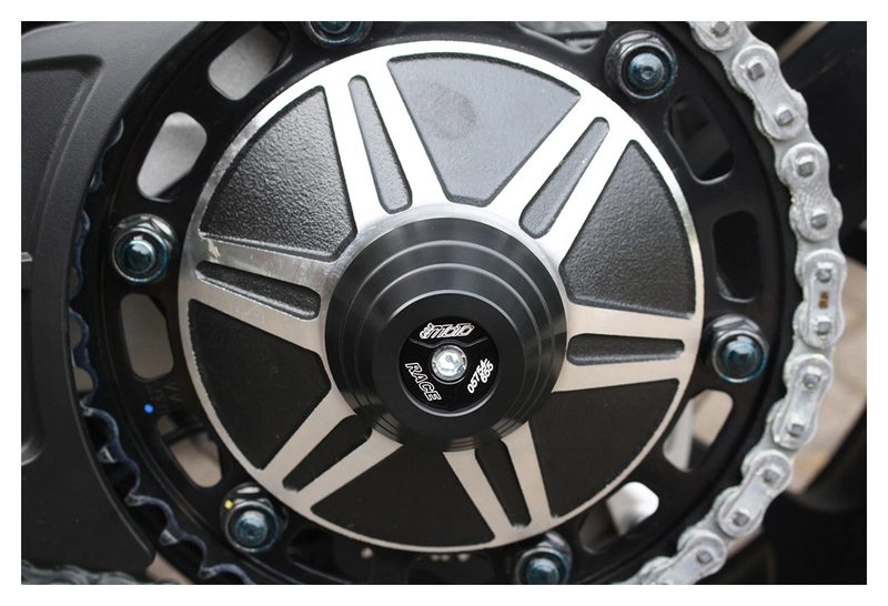 GSG axle protectors COLOURED REAR WHEEL