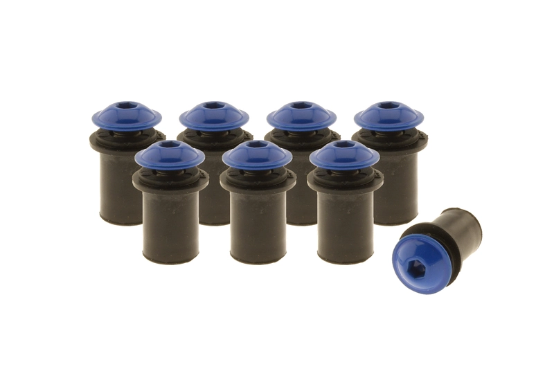 Bolt set for fairing windshields