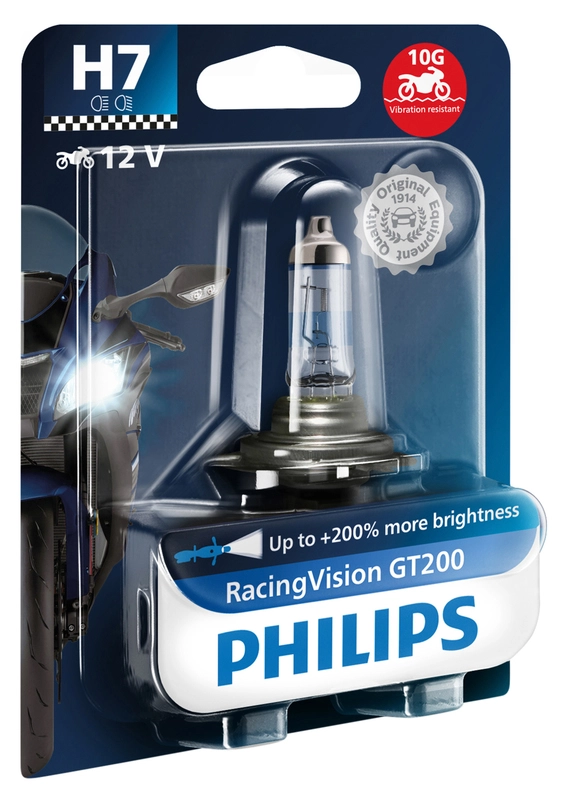 RacingVision GT200 H7 moto, 55W