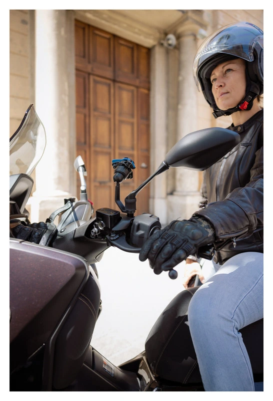 Moped-/Motorrad Spiegelgewindenhalterung