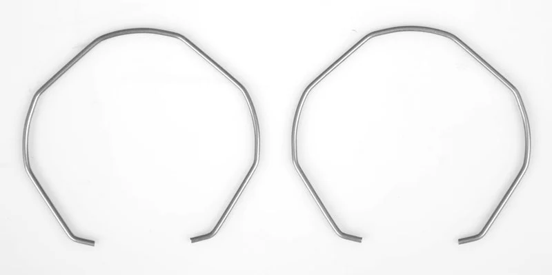 Front fork retaining rings