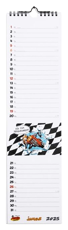 CALENDARIO MOTOMANIA 2025