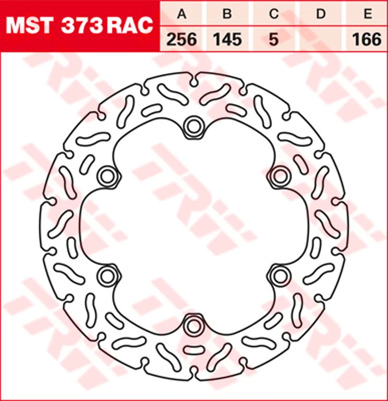 Bremsscheiben Racing, Hinten
