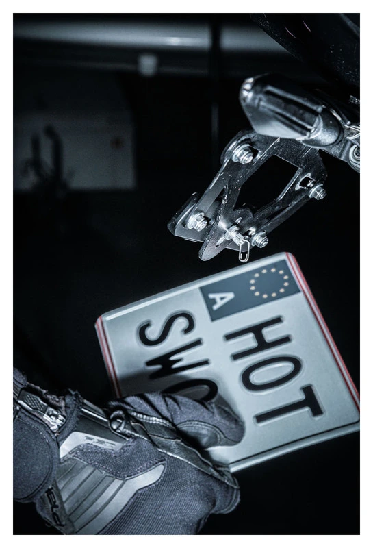 Pro Basic Set S changeable number plate