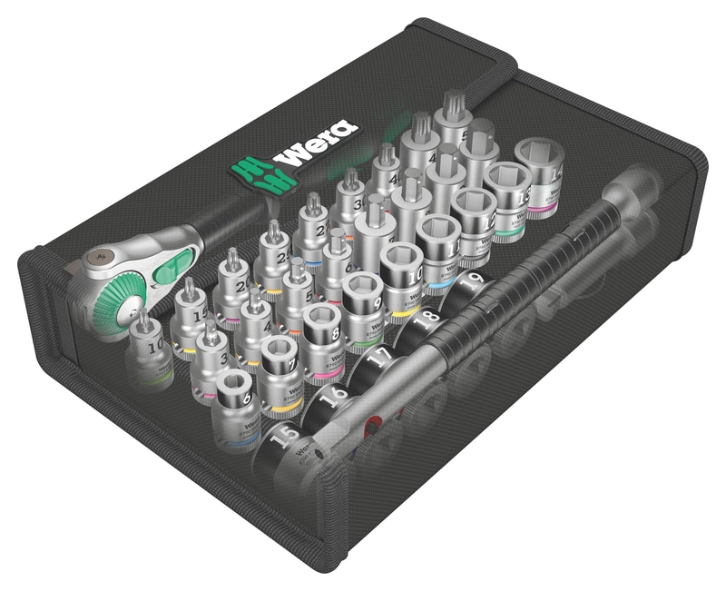 8100 SB All-in Zyklop Speed ratchet set