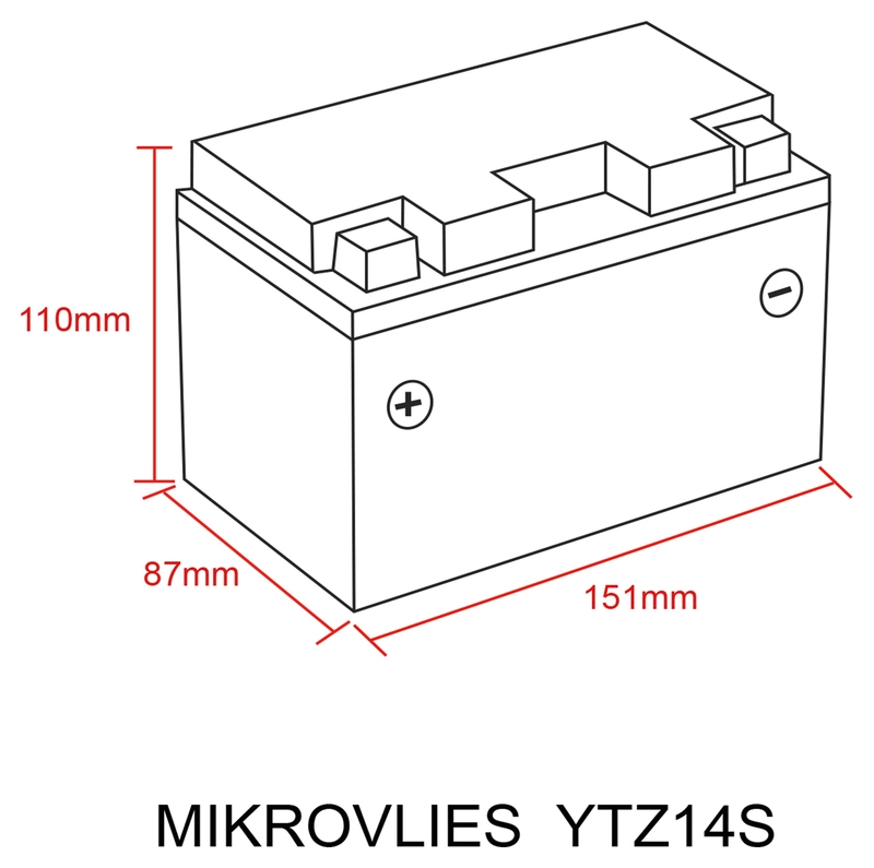 Mikrovlies-Batterie