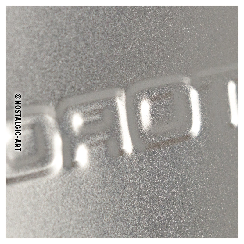 Mini plaque nostalgie en tôle « Ducati »