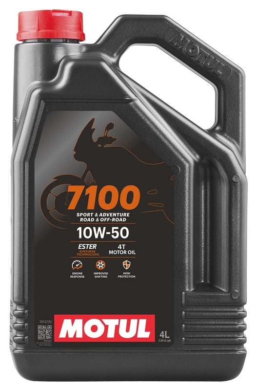 7100 4T Engine Oil SAE 10W-50, 4 Liter