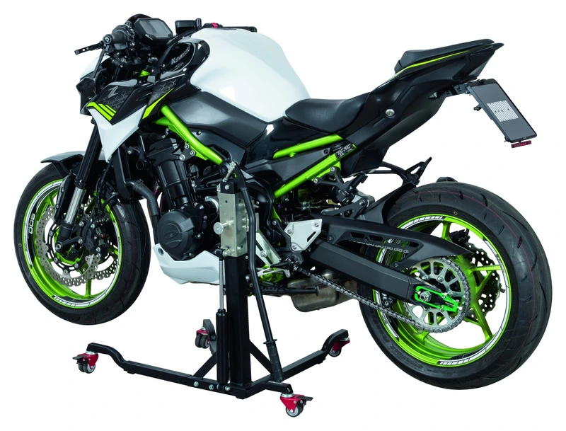 central motorcycle jack