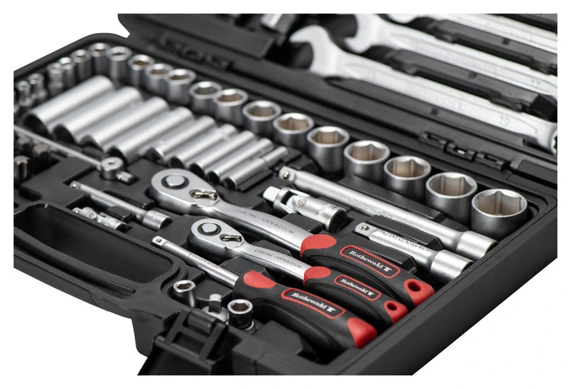Tool set 92 pieces, metric